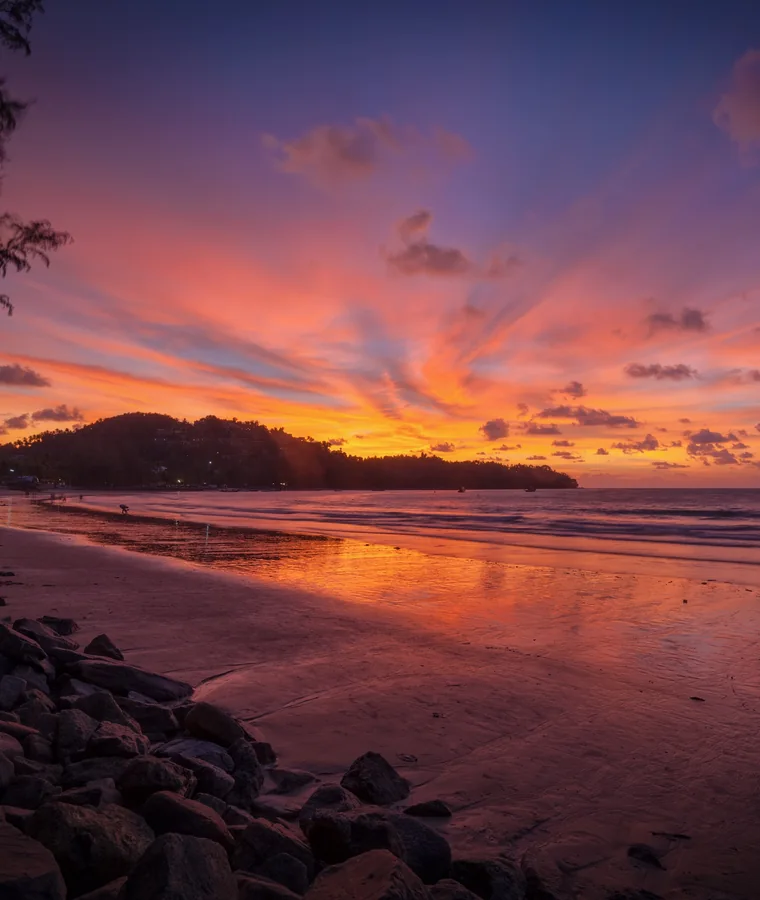 The Title Cocoon Bang Tao — Sunset on Bang Tao Beach